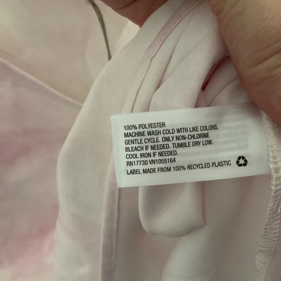 A New Day V-Neck Camisole - Pink and White - Size Large - Picture 5 of 9